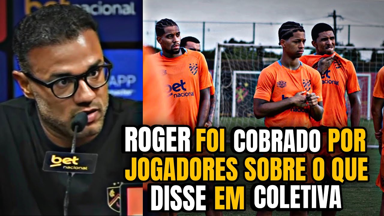 🚨💣JOGADORES COBRARAM ROGER APÓS COLETIVA!! VEJA TUDO O QUE FOI DITO EM REUNIÃO 