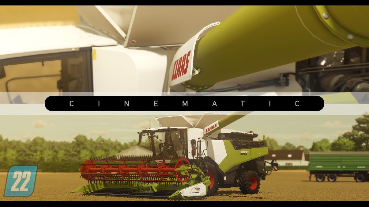 Claas Lexion 6900 MY23 | Wheat Harvest - FS22 Cinematic Film Video