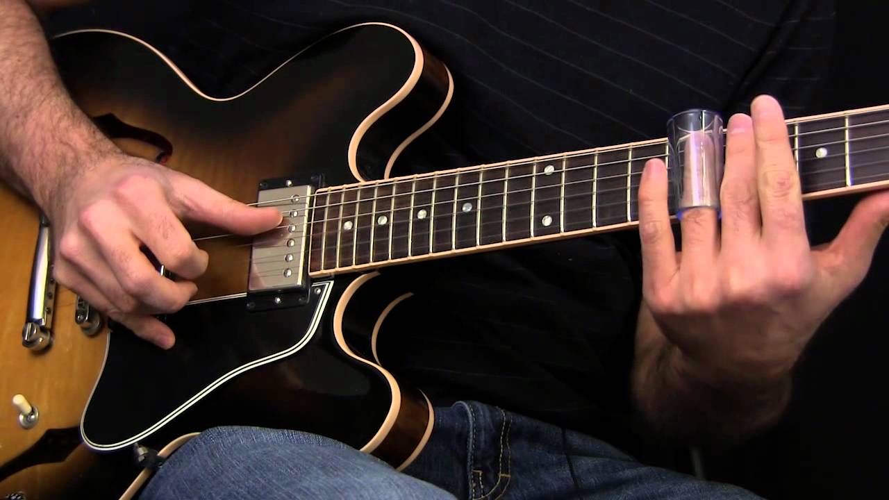 Standard Tuning Slide Warren Haynes Lesson