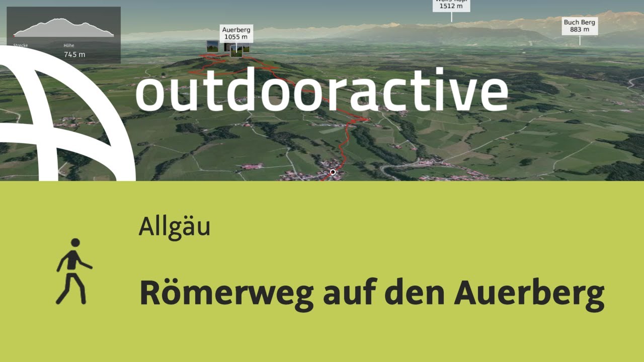 Wanderung im Allg&auml;u: R&ouml;merweg auf den Auerberg