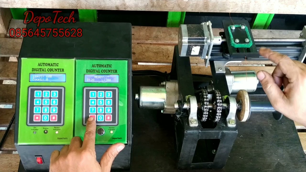automatic transformator rewinding, mesin gulung trafo full otomatis
