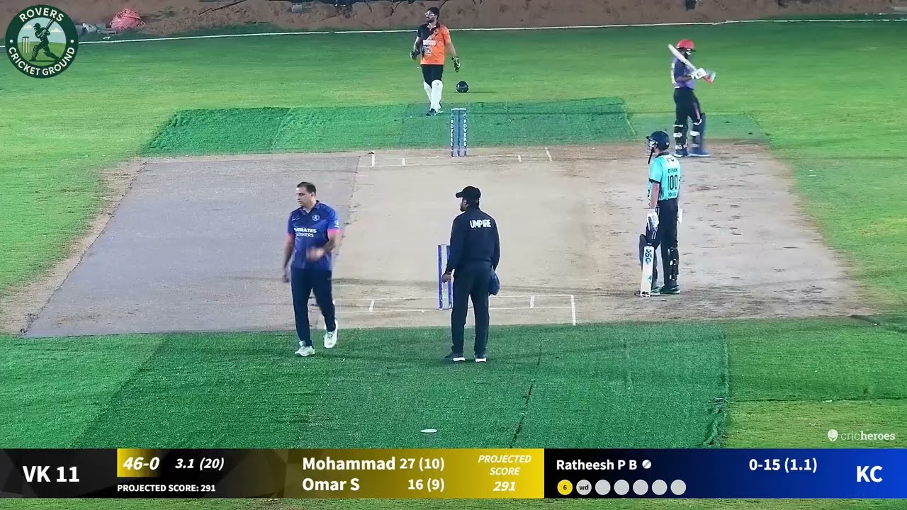 VK 11 (VS) KENT CRICKETERS