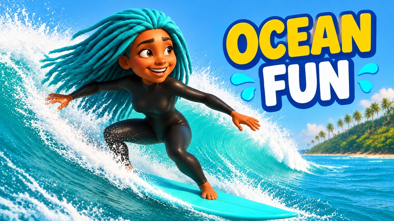 What Color is the Ocean? | The TURQUOISE Song for Kids 🌊✨