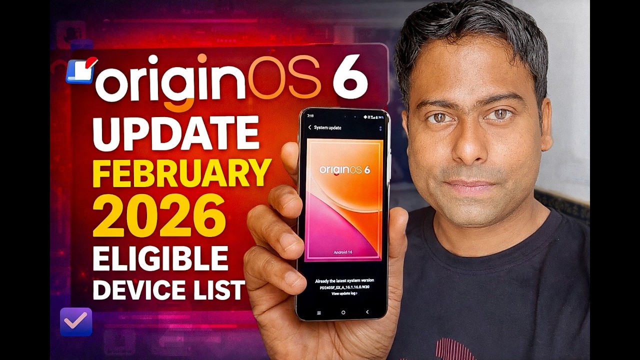 🔥 Origin OS 6 February 2026 Update Received! | New Features & Changes 🚀