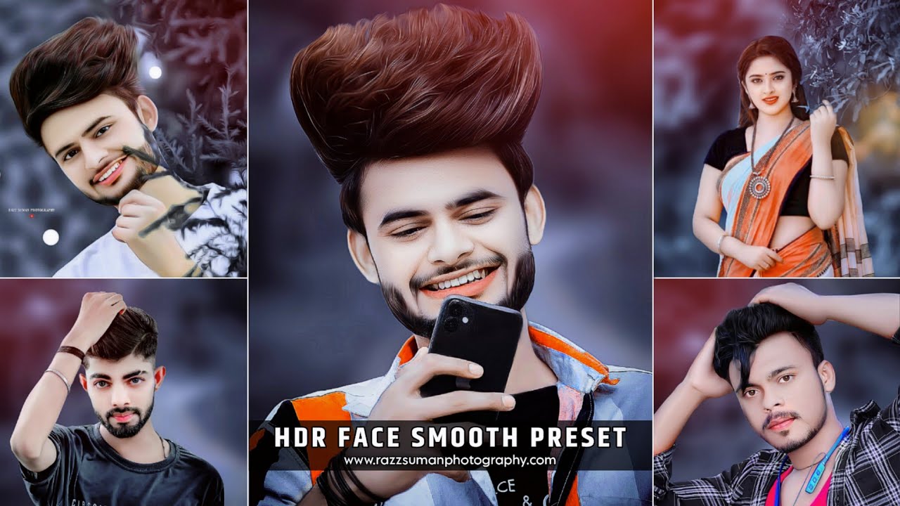 Hdr face smooth photo editing | Face smooth kaise kare