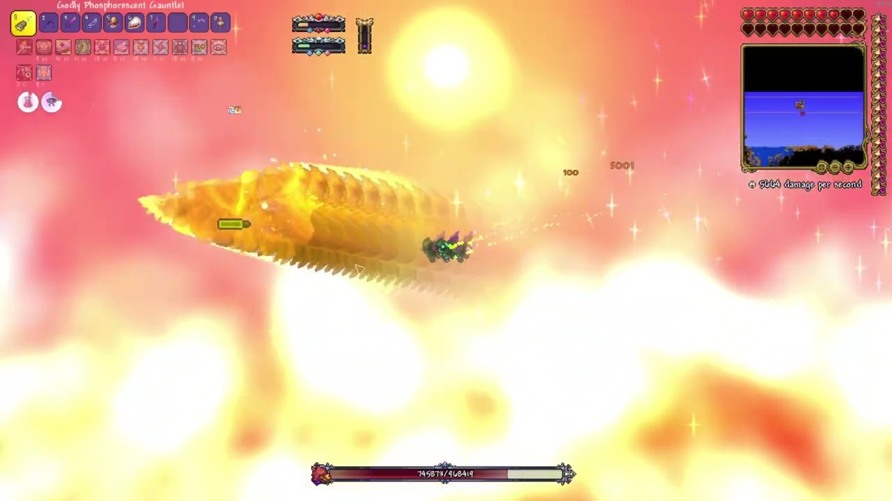 Yharon, Dragon of Rebirth Infernum | Melee Only | Terraria Calamity 2.1.0