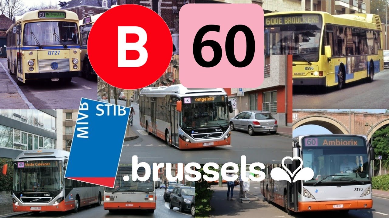 LIGNE : Bus 60 De La STIB