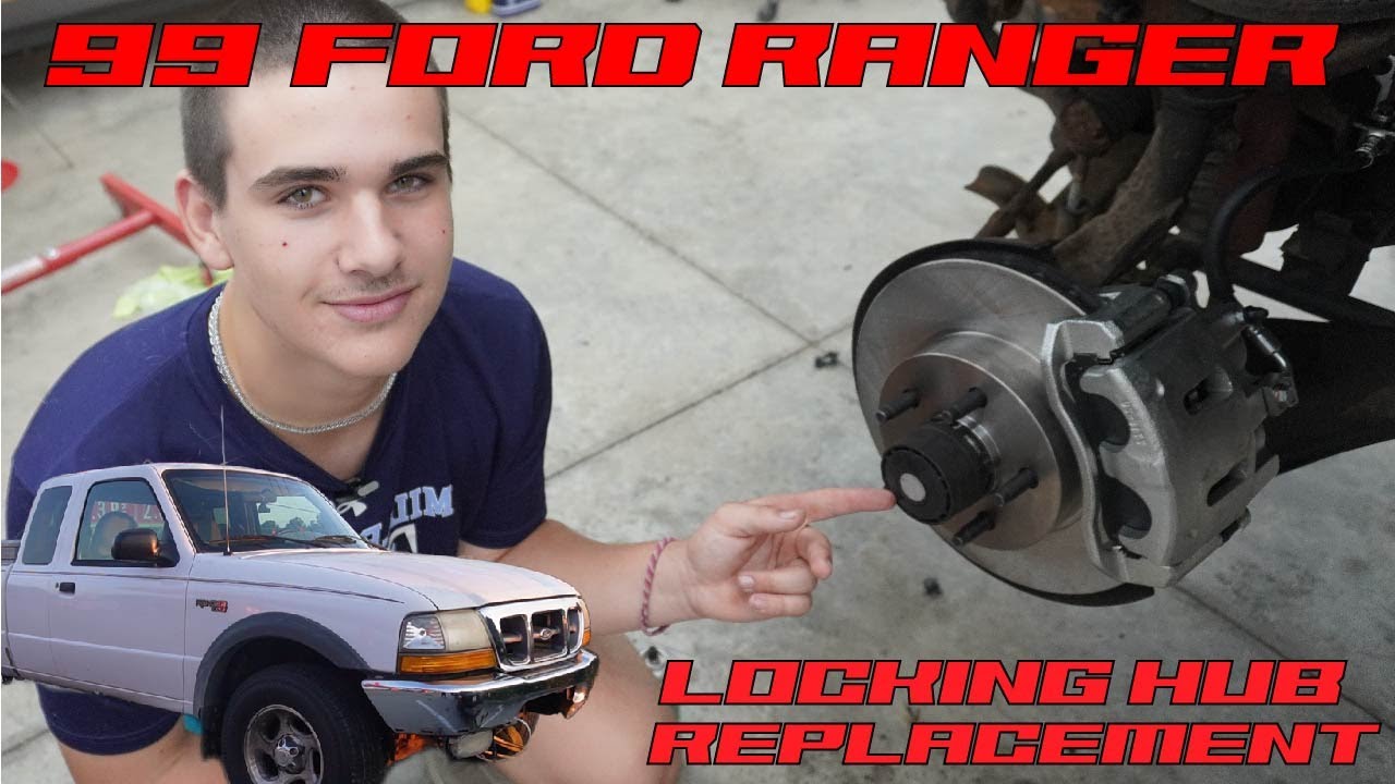Замена передней блокируемой ступицы Ford Ranger 1999 года!