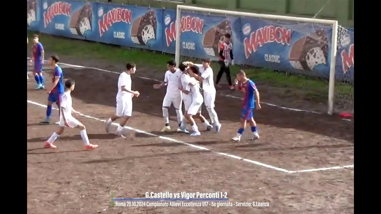 G.Castello vs Vigor Perconti 1-2 Allievi U17 Elite 5a giornata 20.10.2024