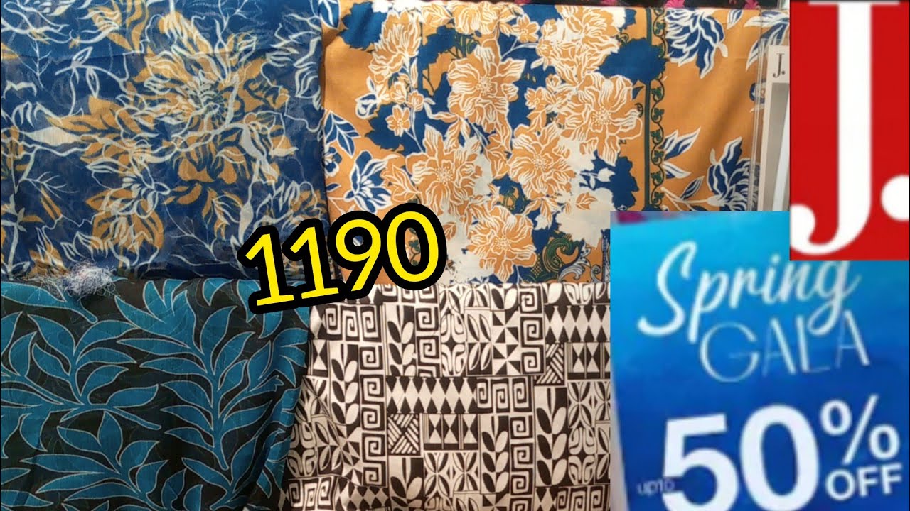 J. Sale 50% & 40% OFF 2026 ♥️ J. Unstitched Collection 2026♥️ J. Sale today 🔥 Clothes World 