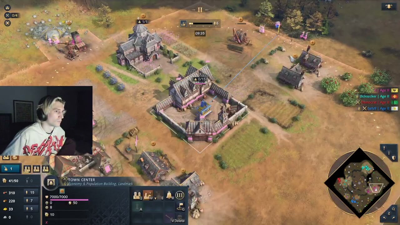 xQc plays Age of Empires IV EP 25 - FEBRUARY 02 2025
