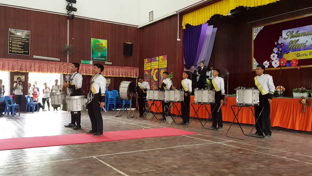 Hari Guru SMK Tinggi Klang 2016.Drumline