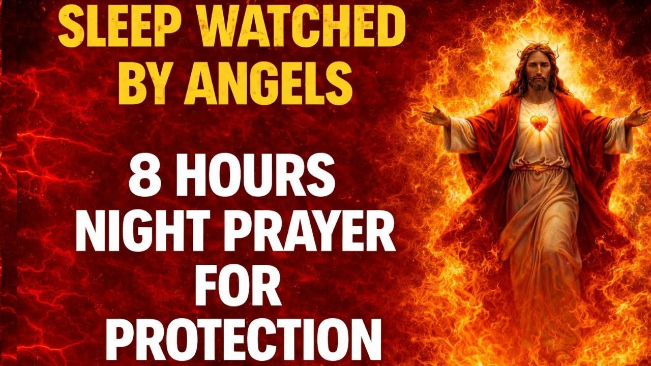 Sleep Watched By Angels 8 Hours Night Prayer For Protection Blood Of Jesus Prayer