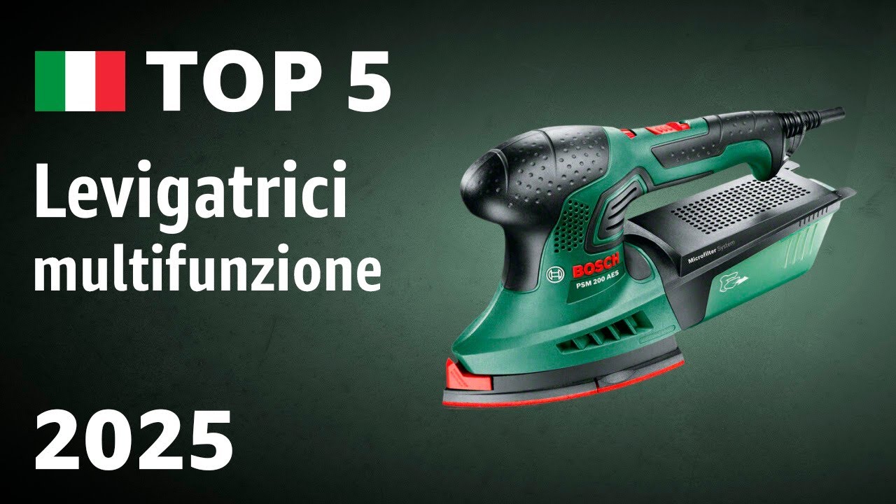 TOP—5. Migliori levigatrici multifunzione 2025