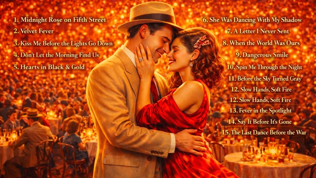 Jazz Club 1930s – Valentine’s Night Before the War | Best Romantic Jazz Songs