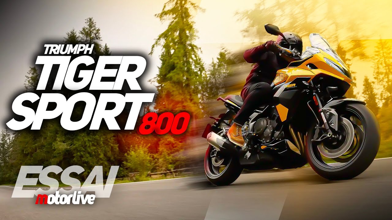 Essai Triumph Tiger Sport 800 2025