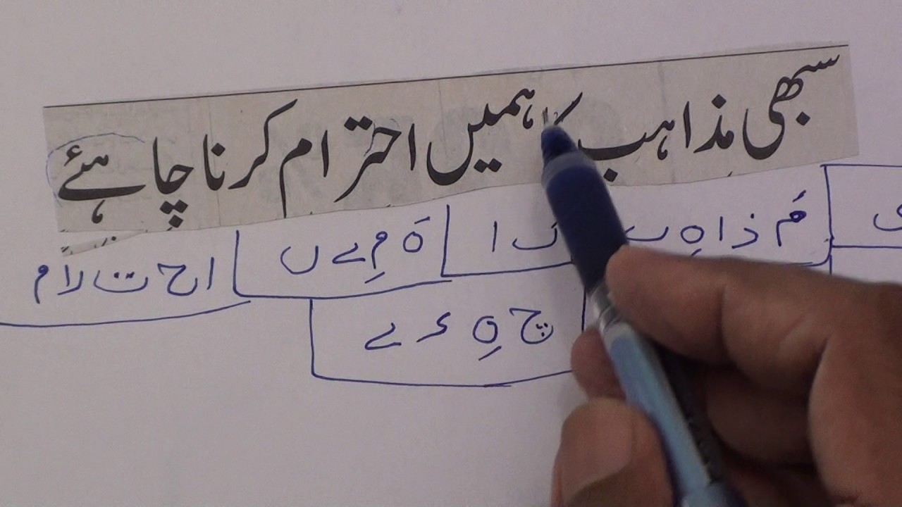 Learn Urdu through Hindi lesson.33 (2020) / उर्दू सीखें पाठ.३३ (२०२०)