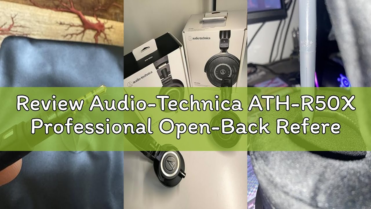 Review Audio-Technica ATH-R50X Professional Open-Back Reference Headphones