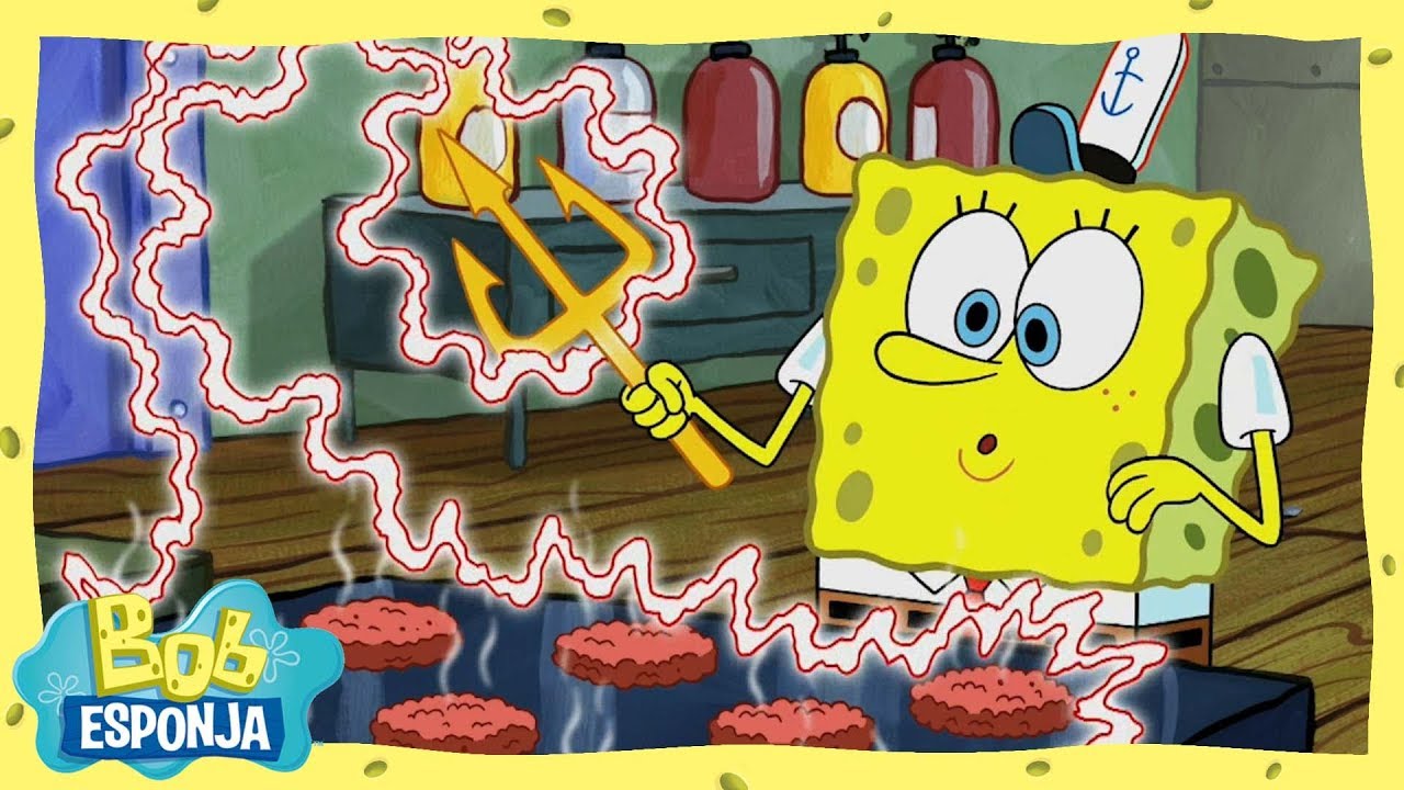 A espátula mágica | Bob Esponja em Português
