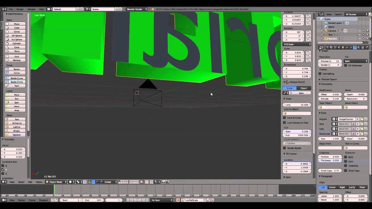 Blender Intro erstellen in 20 Minuten (Tutorial)