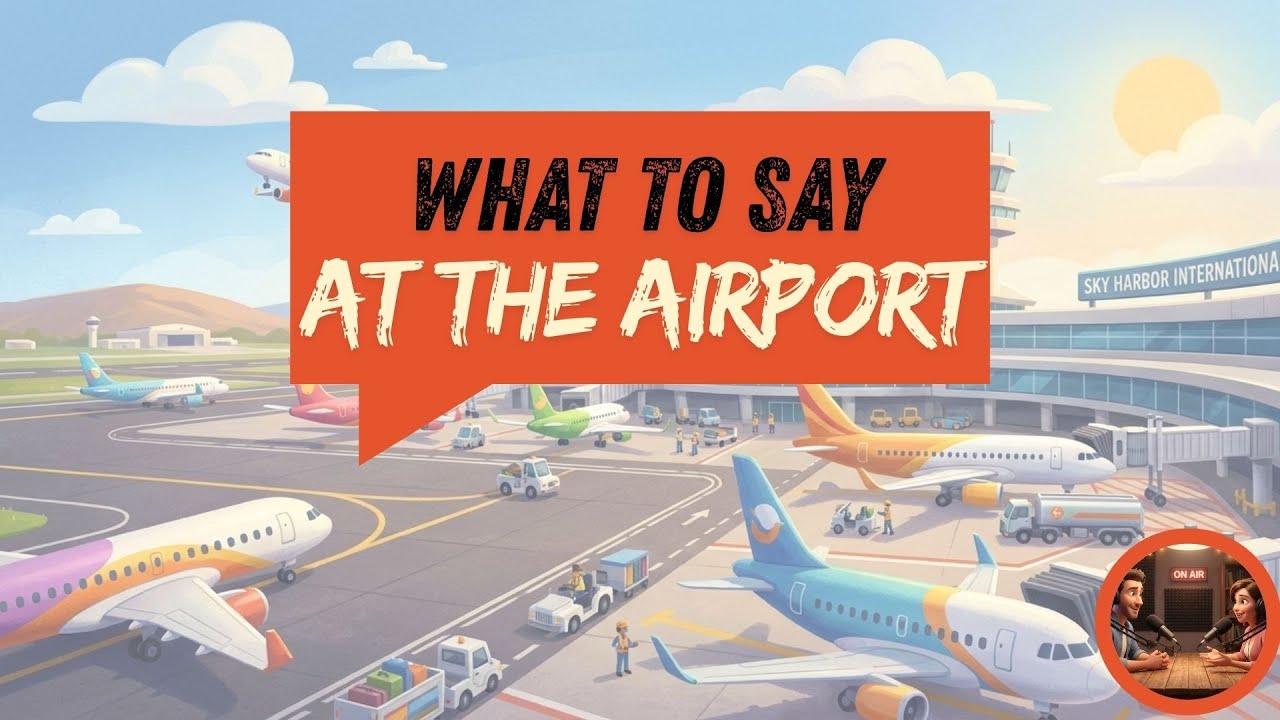 English for the Airport: What You Should Really Say