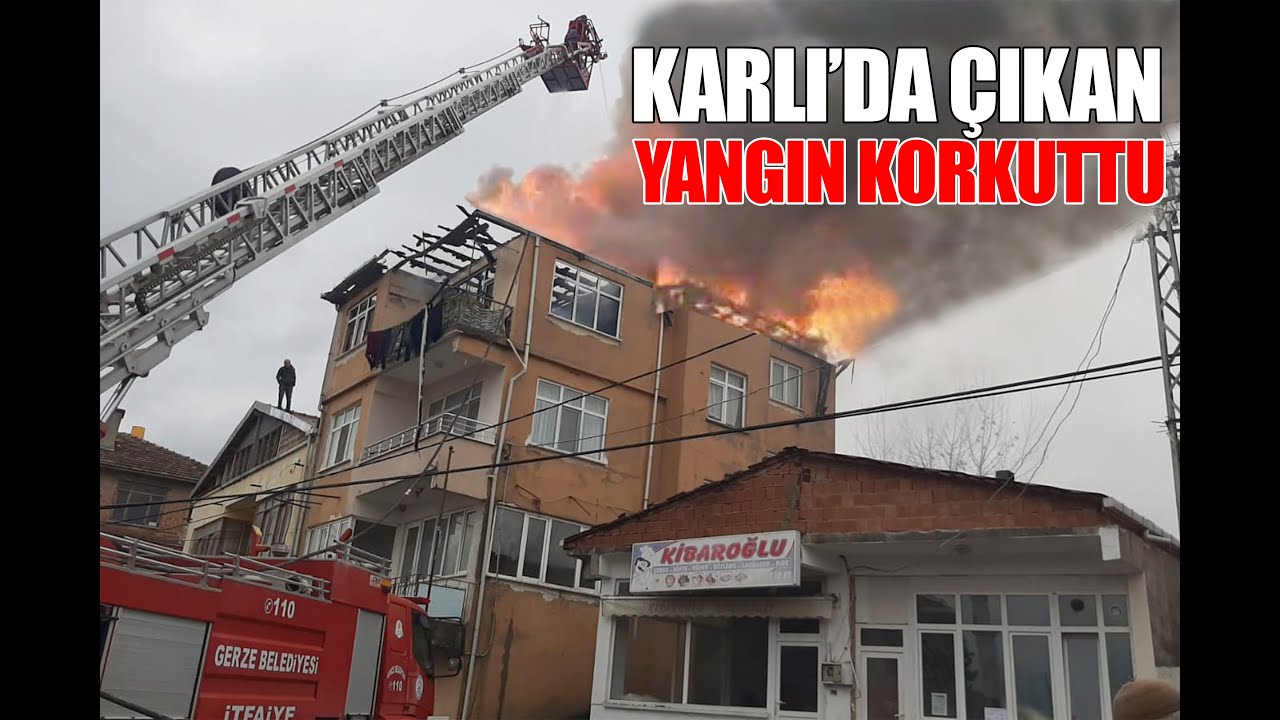 KARLI KÖYÜ BACA YANGINI (17 ARALIK 2020)