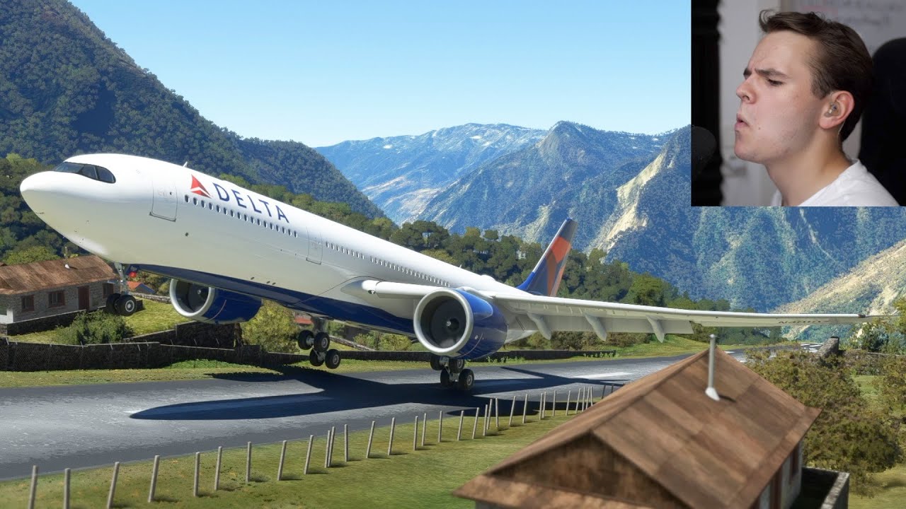 The SMOOTHEST Landing On The SHORTEST Runway