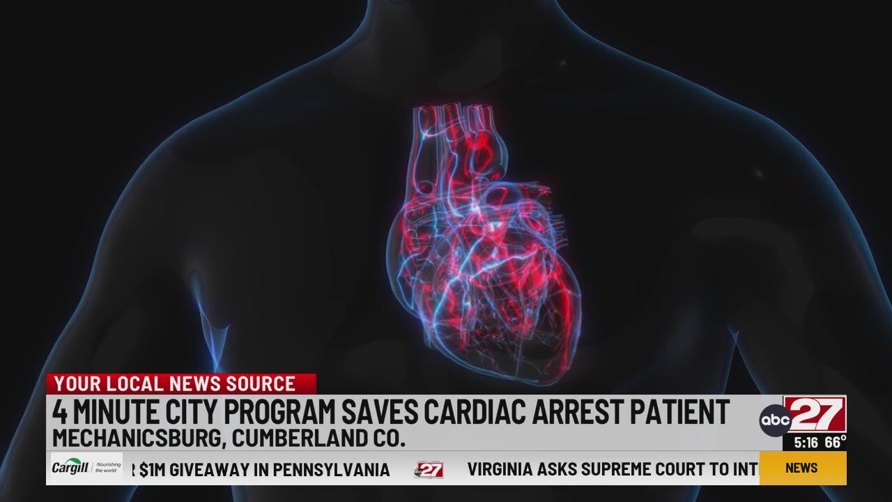 4 minute city program saves cardiac arrest patient
