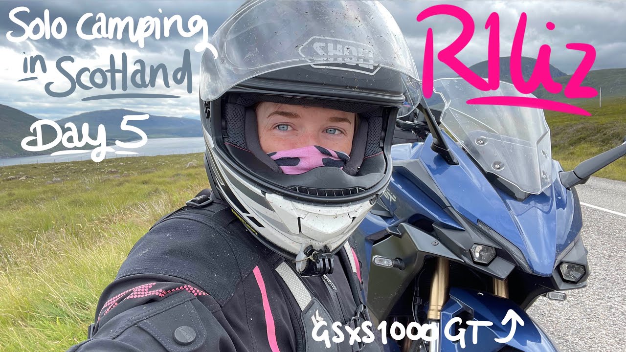 R1Liz - Suzuki GSXS1000GT - Solo camping in Scotland - Day 5