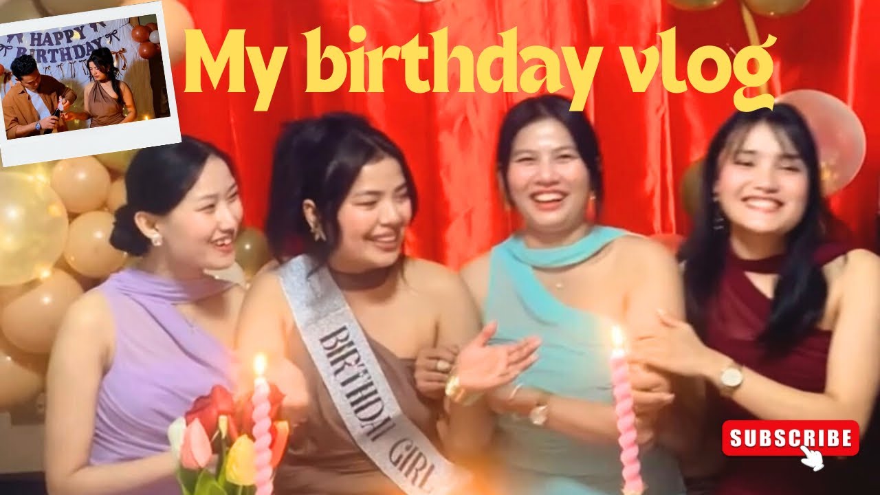 Sabai Jana milera ma sanga jhut boley birthdayma kina?? 1 month agadi dekhi ko plan rey..😳🤭