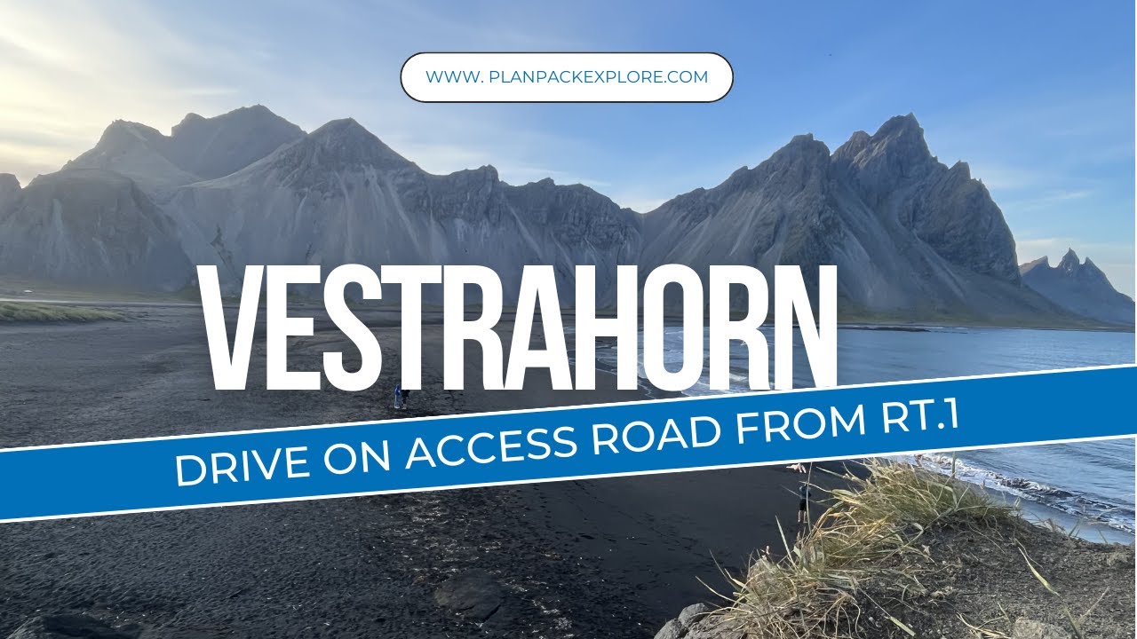 Vestrahorn - a Scenic Drive to East Iceland's Hidden Gem.