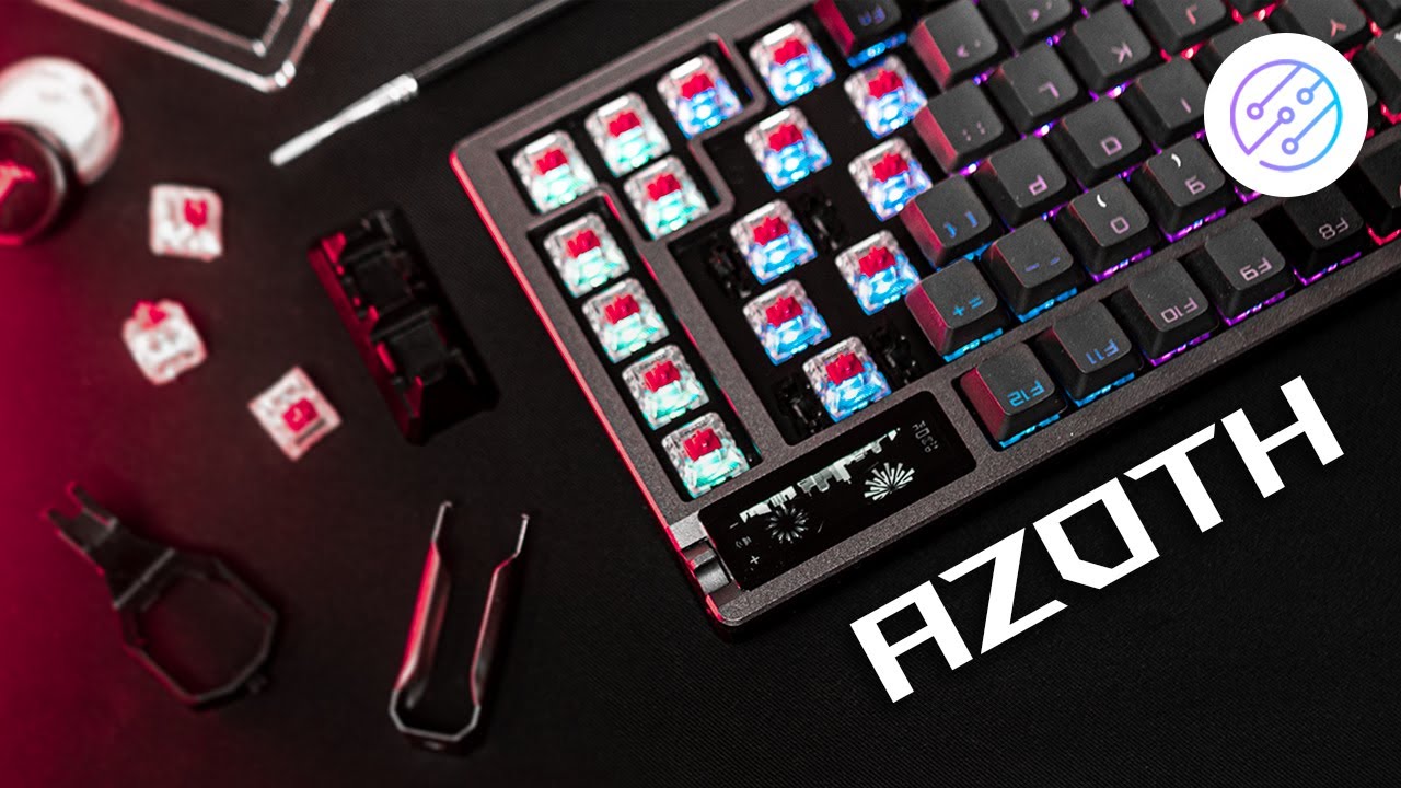 MAINSTREAM I CUSTOM W JEDNYM ⌨️ | Test i recenzja ASUS ROG Azoth feat. @splashinio