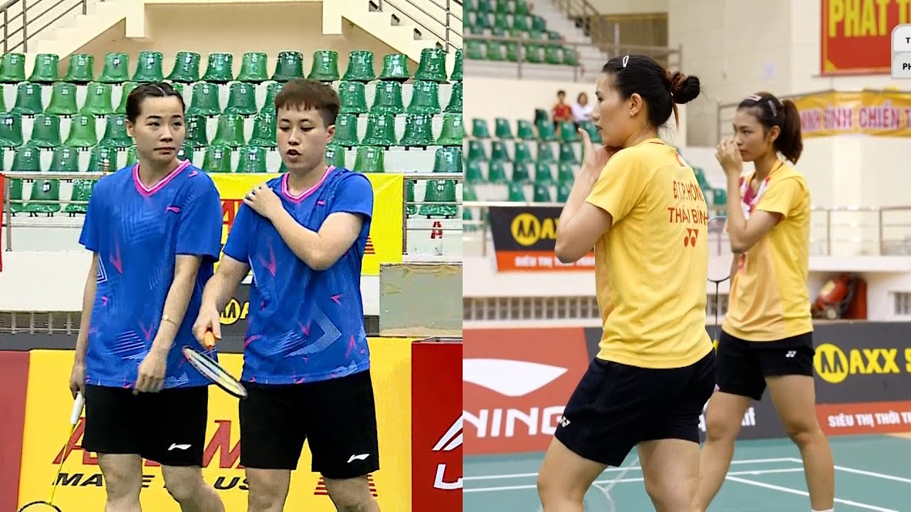 Thuỳ Linh / Phương Mai vs Phương Hồng / Trần Ánh | Giải cầu lông đồng đội Quốc gia 2025