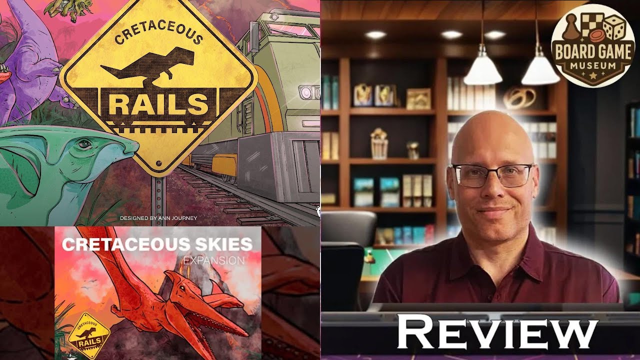 Cretaceous Rails + Skies Expansion Board Game Review (Spielcraft Games 2025)