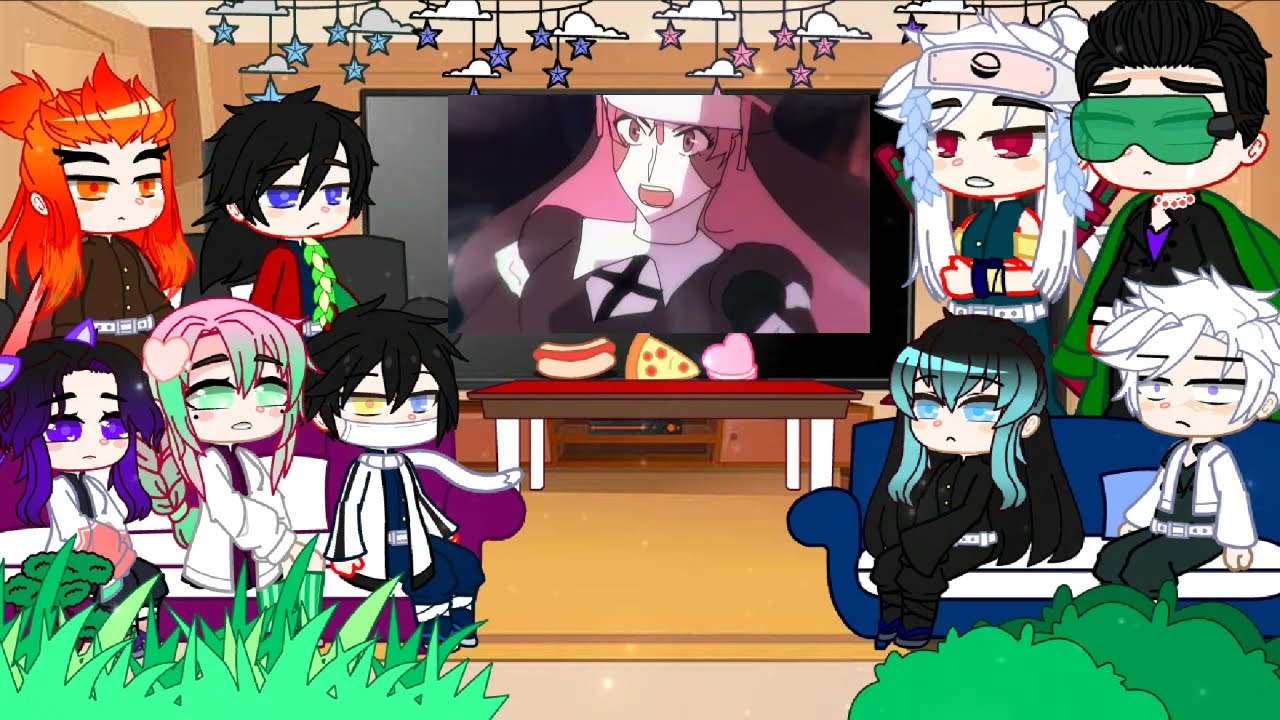 🌼🌻•Hashiras react to Taki vs Sarv•🌻🌼(fnf)