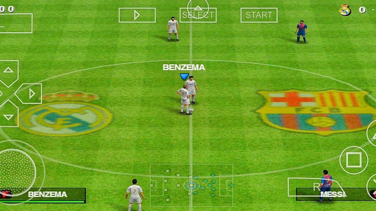 PES 12 | Real Madrid Vs Barcelona | eFootball PPSSPP Gameplay | El Clásico Nostalgia