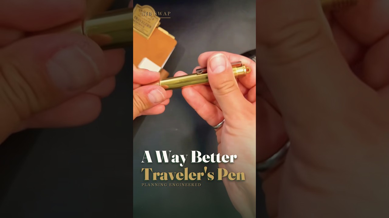 Make your Travelers Company fountain pen a WAY better pen