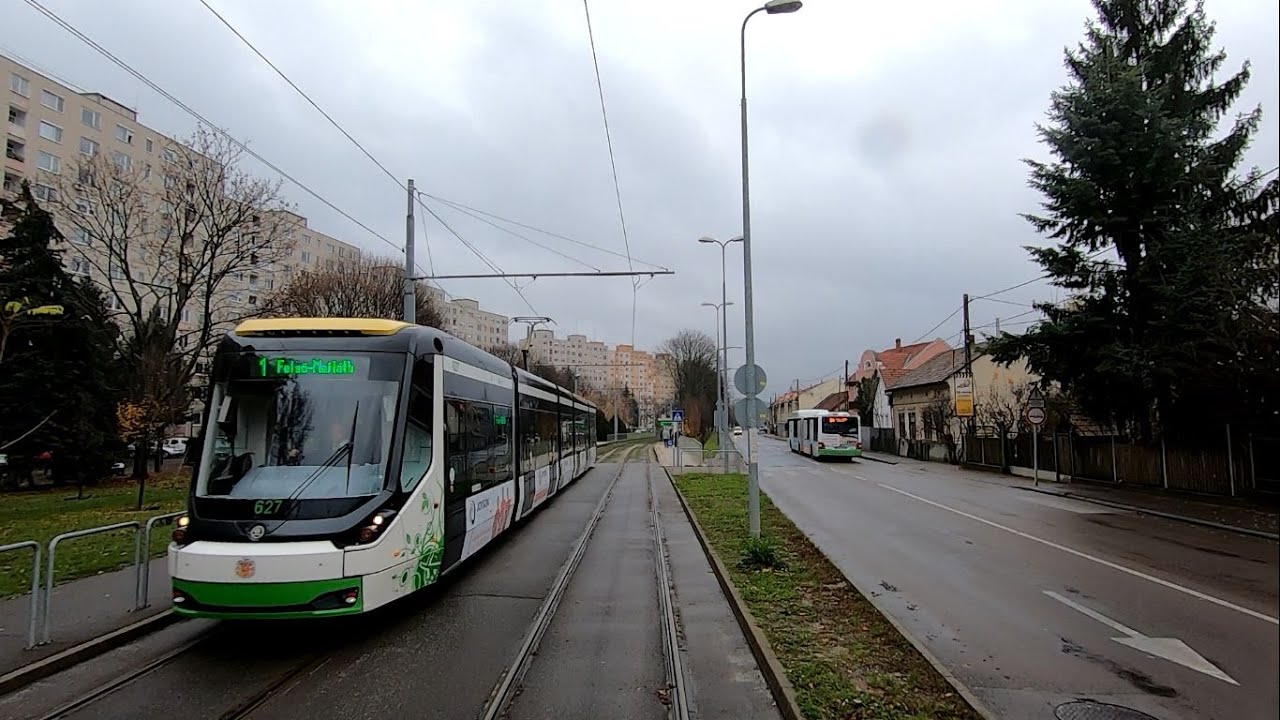 Miskolc 1-es villamos; Felső-Majláth - Tiszai pályaudvar