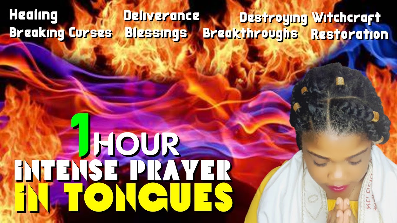 Tongues of Fire || 1 Hour INTENSE Praying in TONGUES || Healing, Deliverance, Breakthroughs