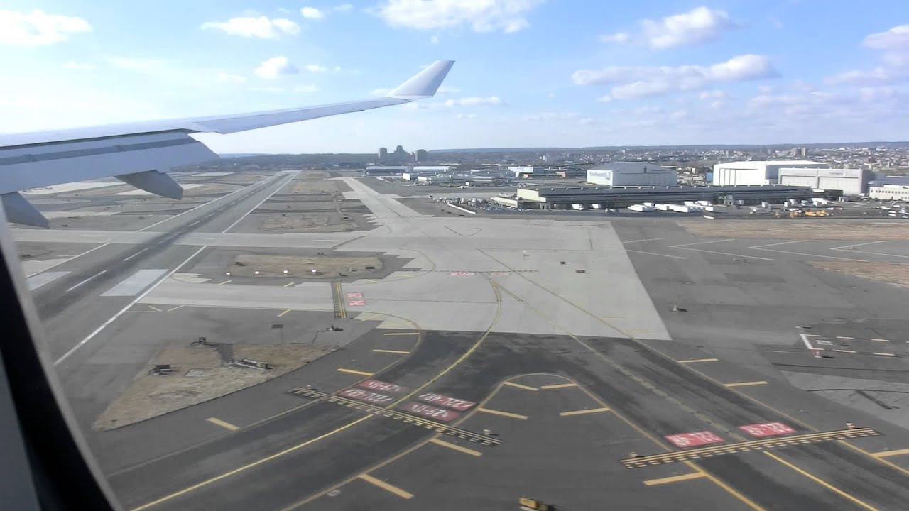 EWR Landing in Newark Turbulenzen HD EXXILIM Airbus A330