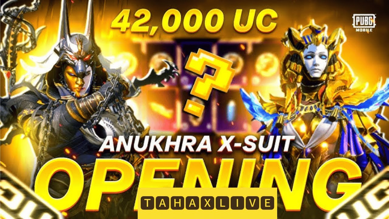 42,000 UC Crate Opening 🔥 NEW Anukhra X-Suit & Pharaoh X-Suit MAXED + Mythic UMP! | PUBG Mobile