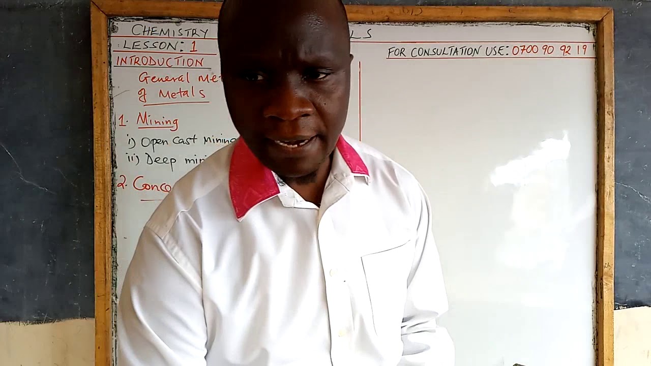 Form 4 chemistry - Metals Lesson 1