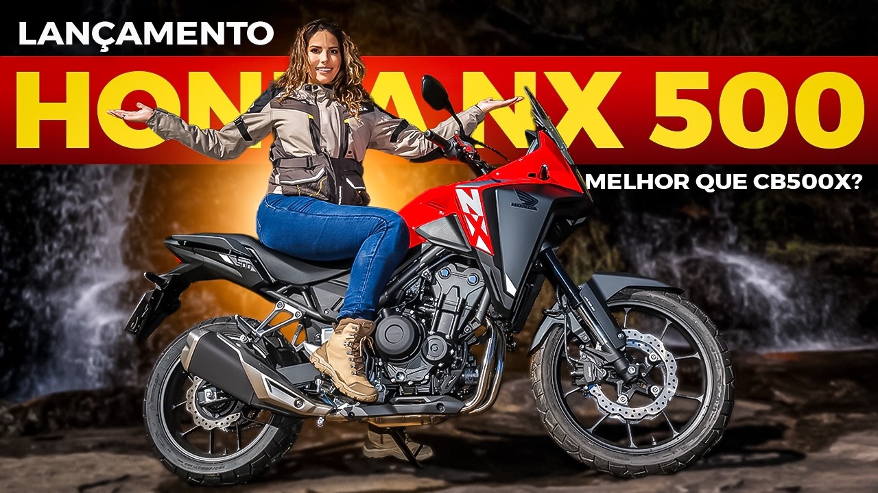 TESTE NX500 *MELHOR QUE 500X?* PREÇO, CORES, SEGURO HONDA NX500 2026