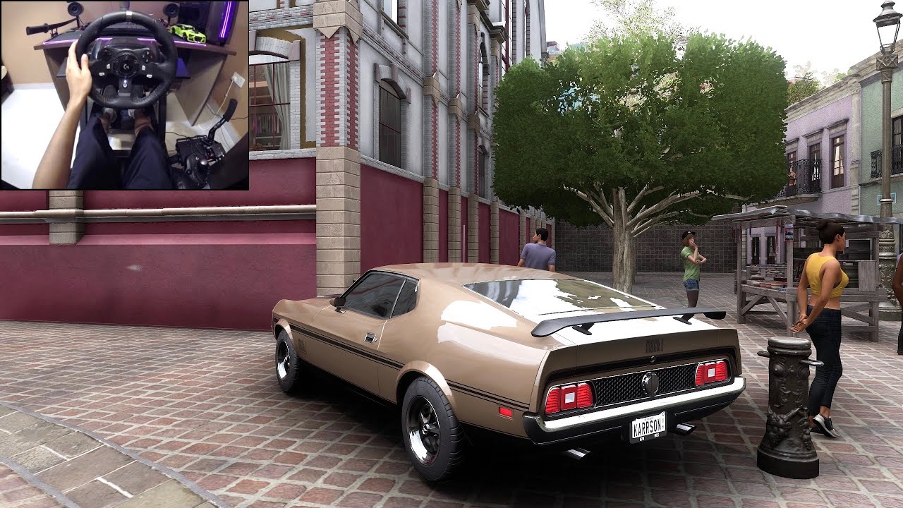 Ford Mustang Mach 1 - Forza Horizon 5 | Logitech g920 gameplay