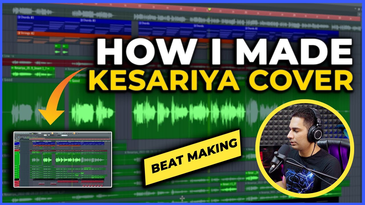 This is How I made Kesariya Cover