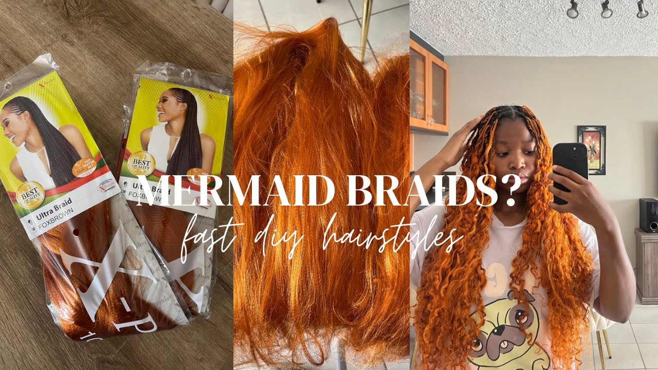 How I Do My Own Mermaid Braids at Home + Q&A | DIY Diaries