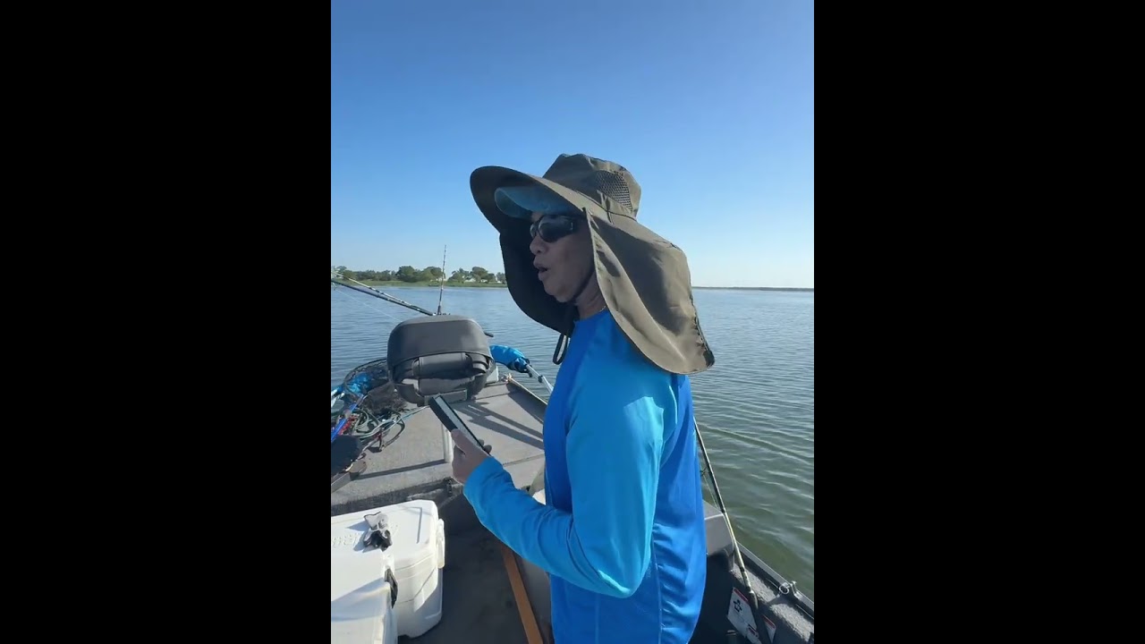 We took our first trip out to lake Fayette with our friend John not to much luck but we had fun 