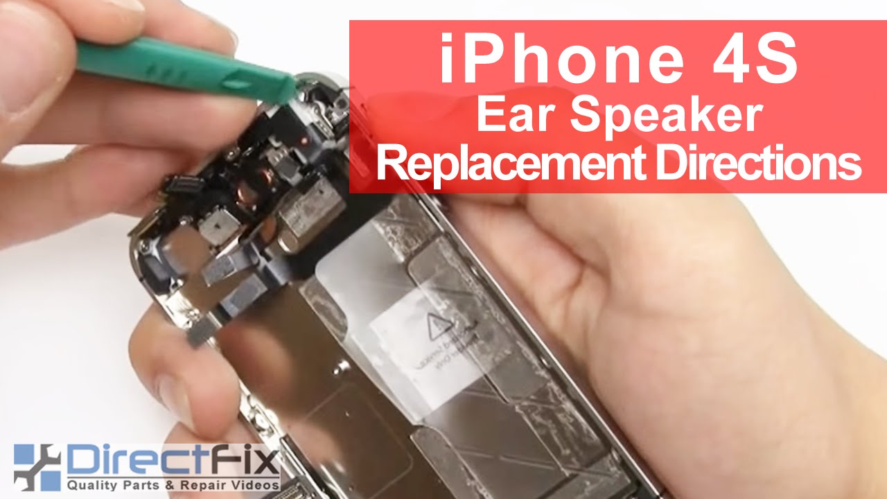 iPhone 4S Earphone Replacement Directions