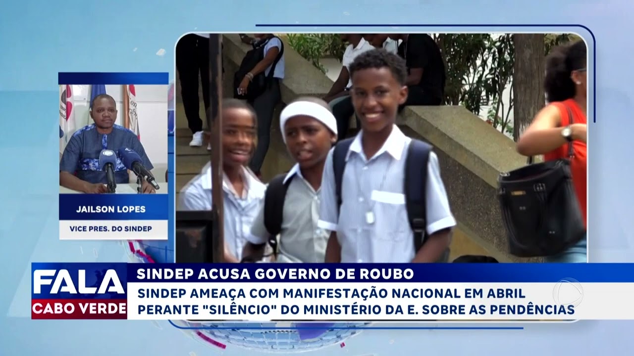 Sindicato dos professores anuncia possível manifestação nacional em abril | Fala Cabo Verde