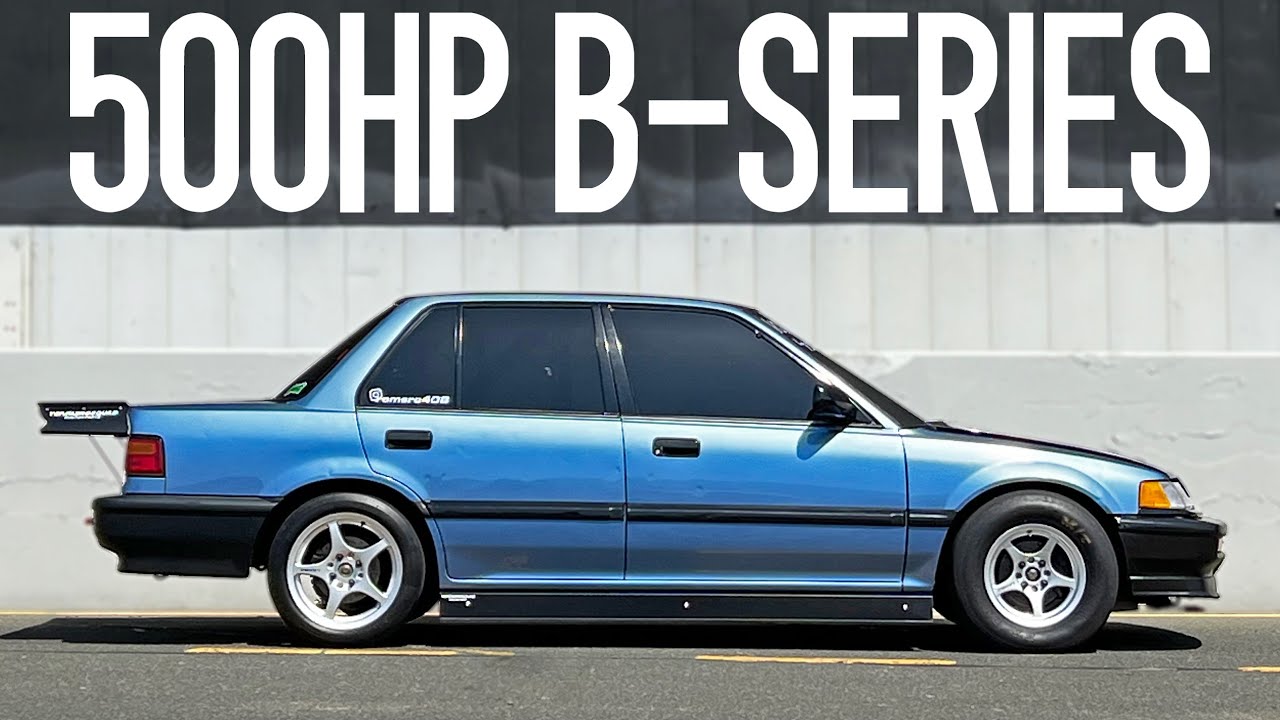 500hp Honda B-Series &ldquo;Family Sedan&rdquo; is DIALED IN!
